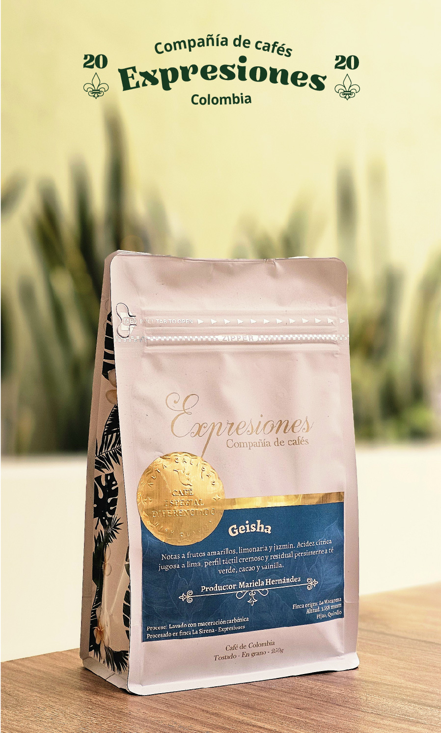 Expresiones Geisha 250g bag